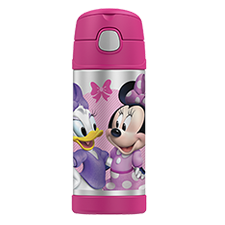 355ml FUNtainer® Vacuum Insulated Drink Bottle - Minnie Mouse